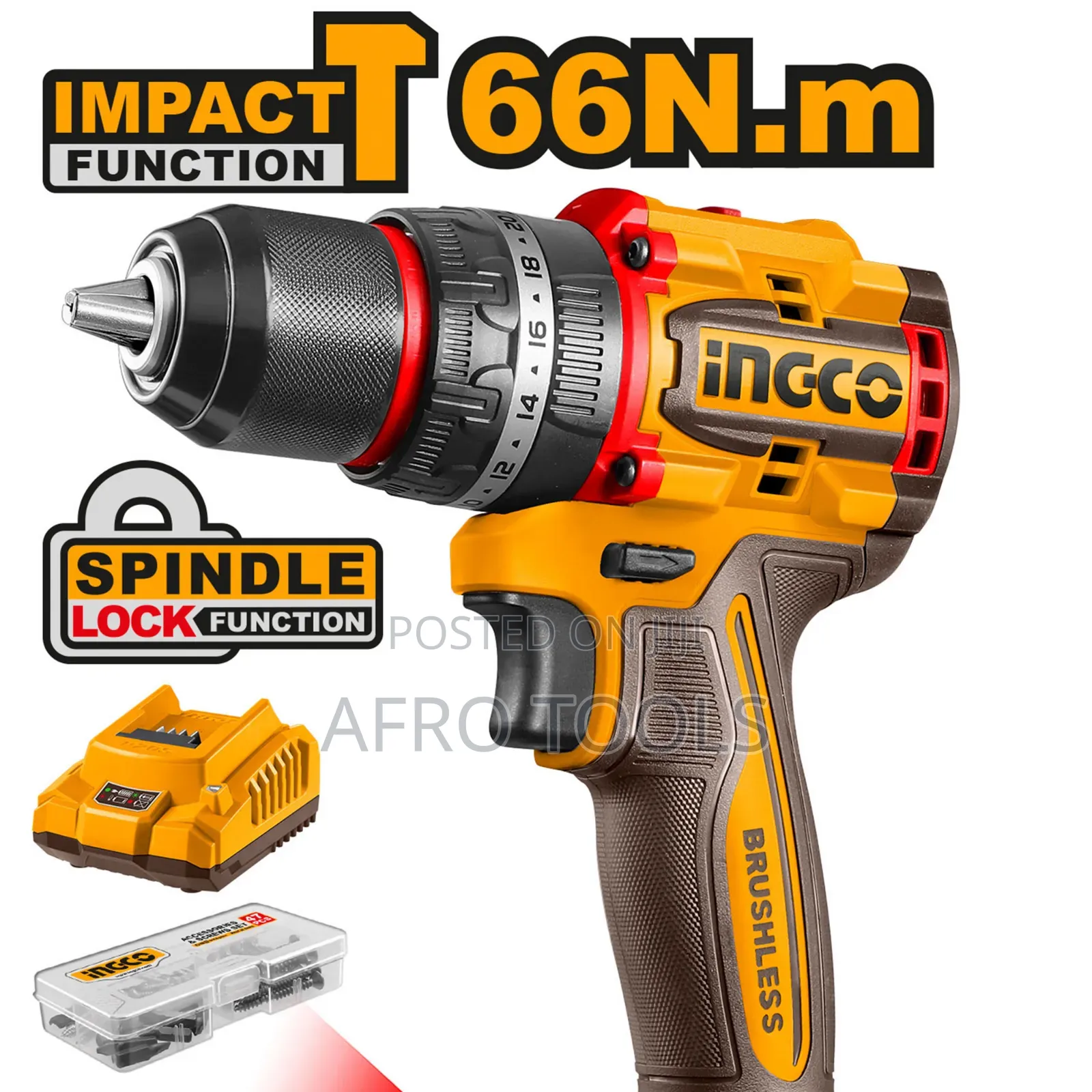 Ingco 66n Cordless Drill