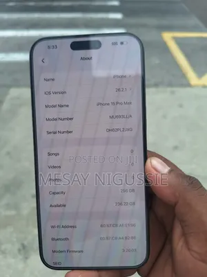 Apple iPhone 15 Pro Max 256 GB Blue