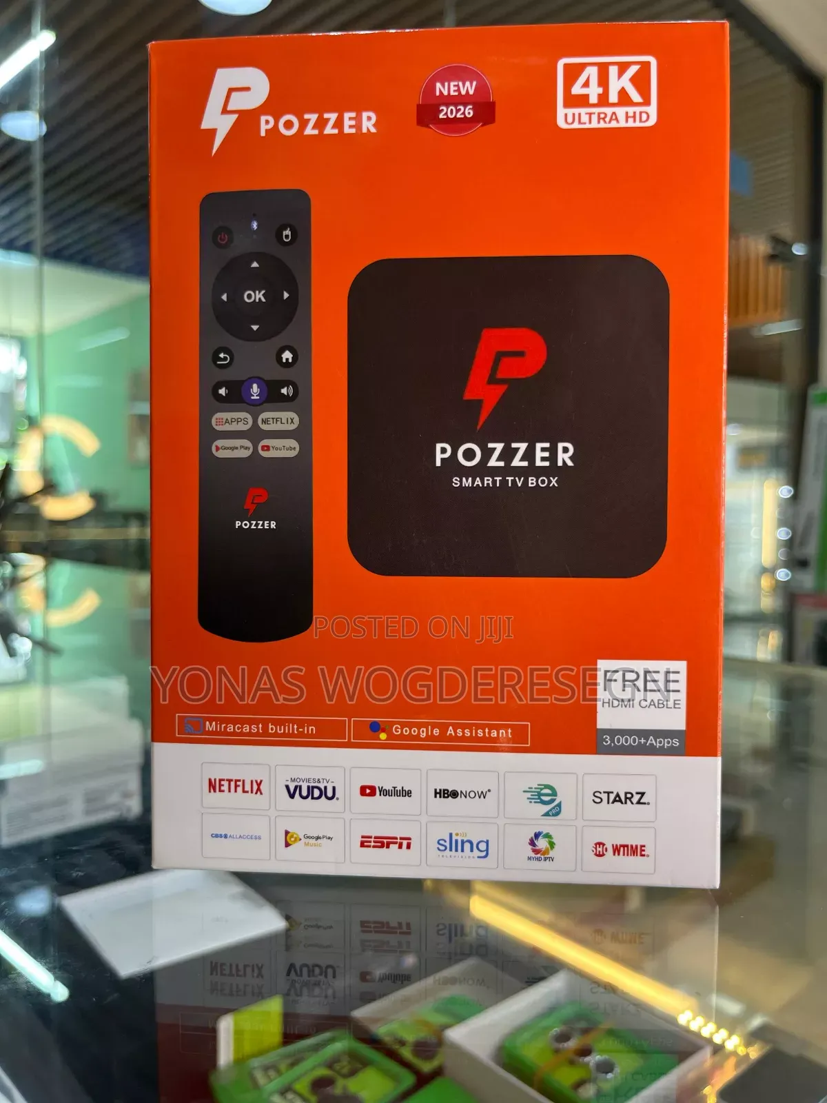 Pozzer Ultra Hd Smart Tv Box (New 2026 Model)