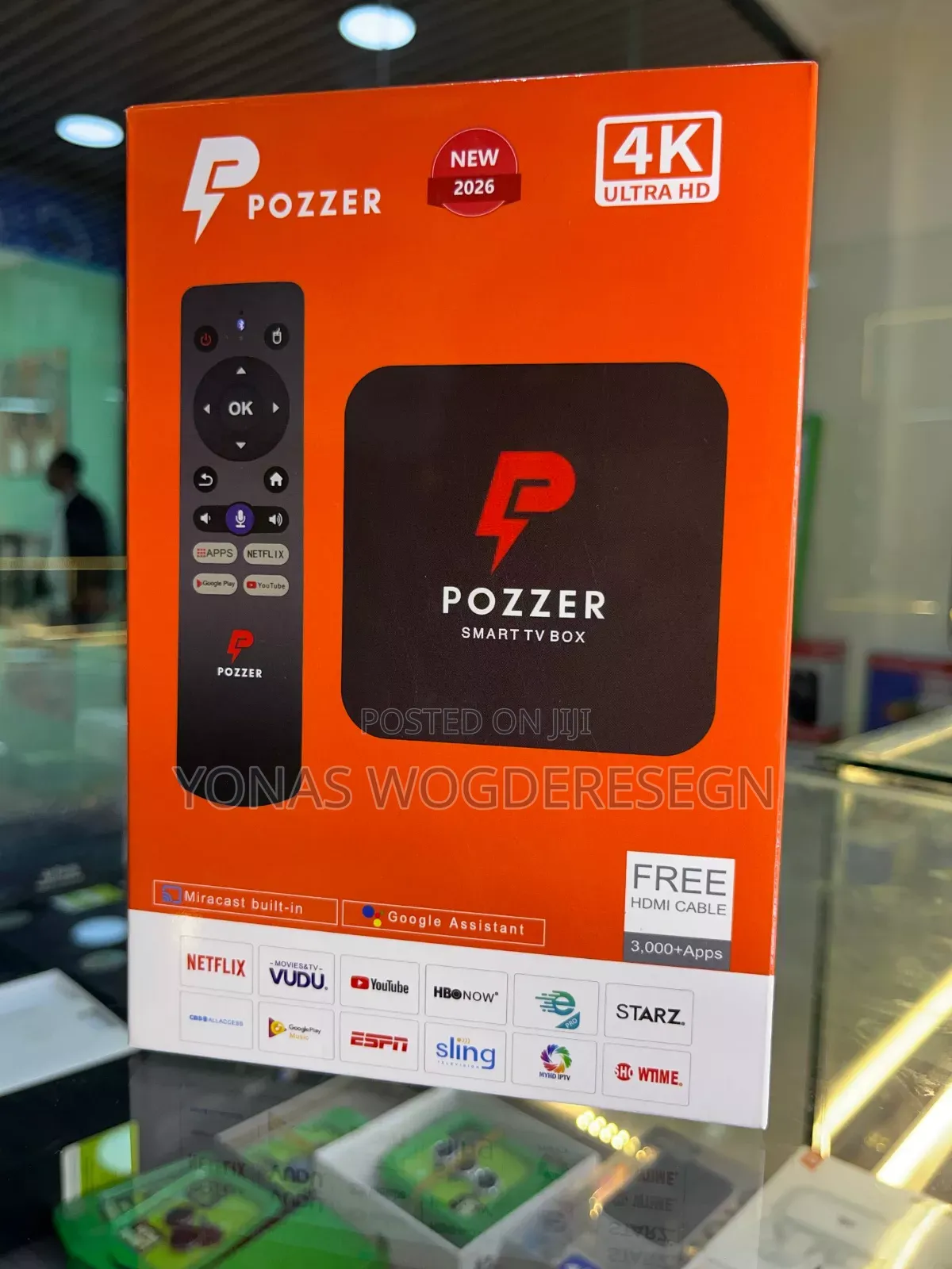 Pozzer Ultra Hd Smart Tv Box (New 2026 Model)