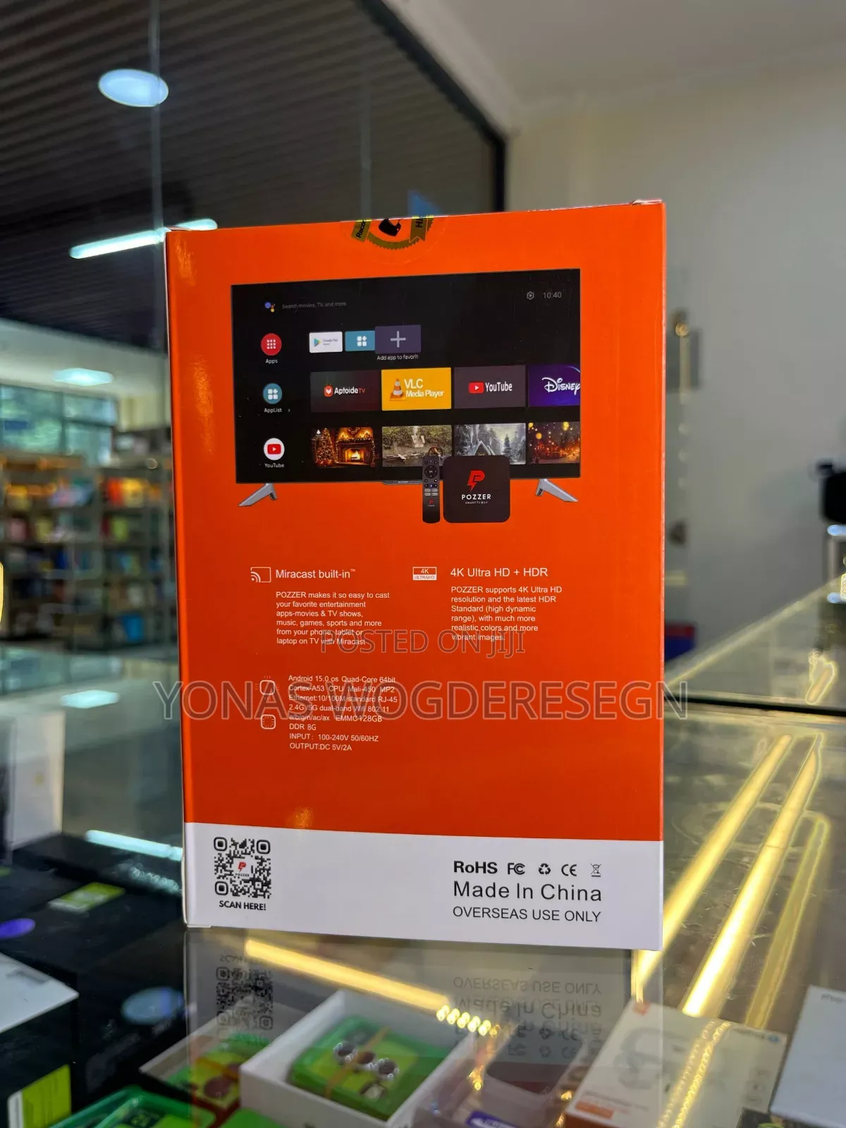 Pozzer Ultra Hd Smart Tv Box (New 2026 Model)