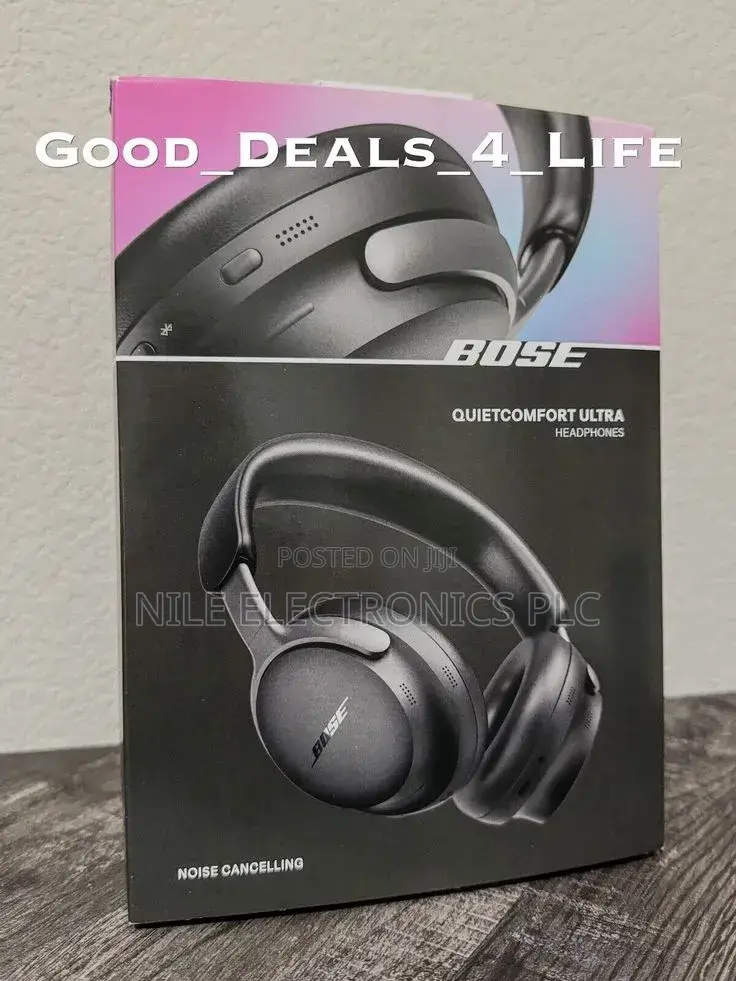 Original Bose Quietcomfort Ultra Headphone 24 Hours of Listening Time