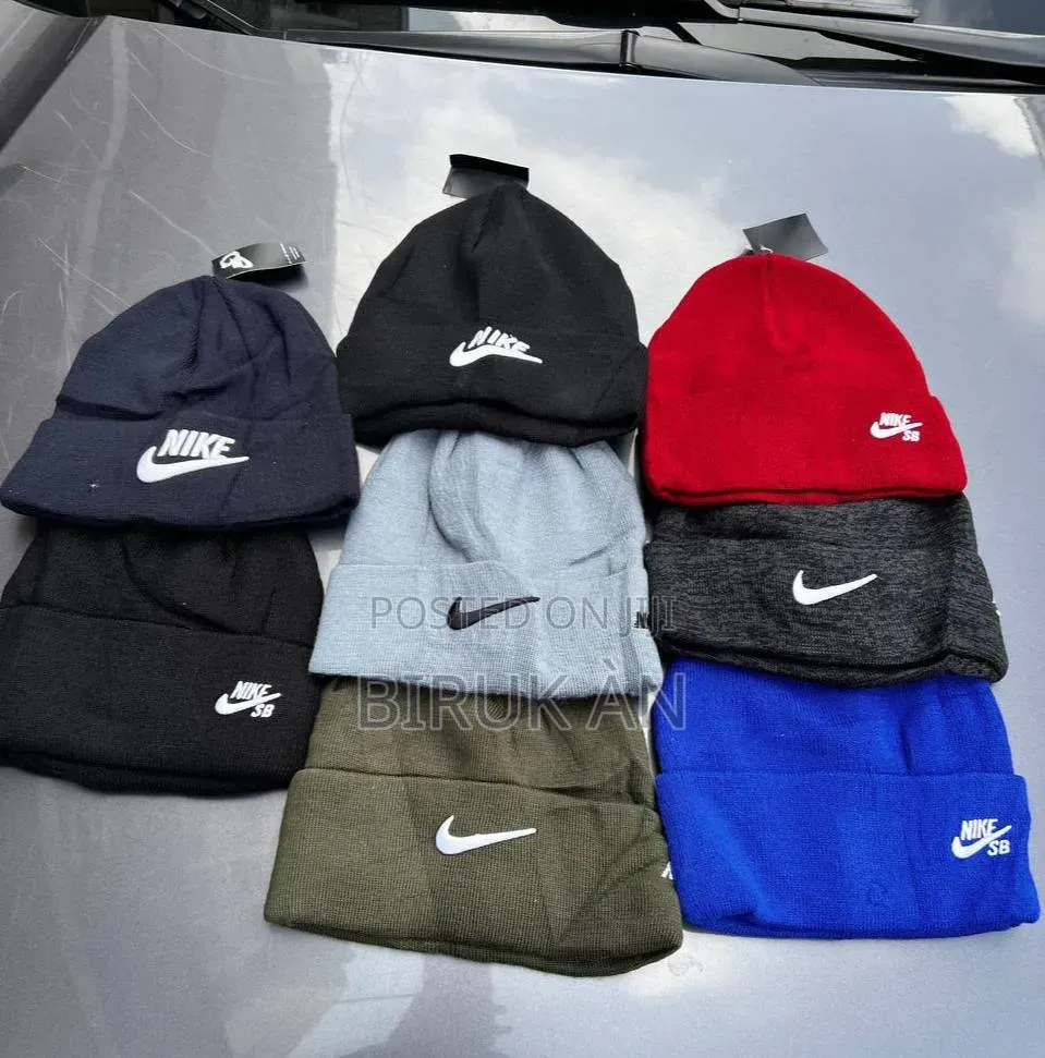 Adidas and Nike Beanies