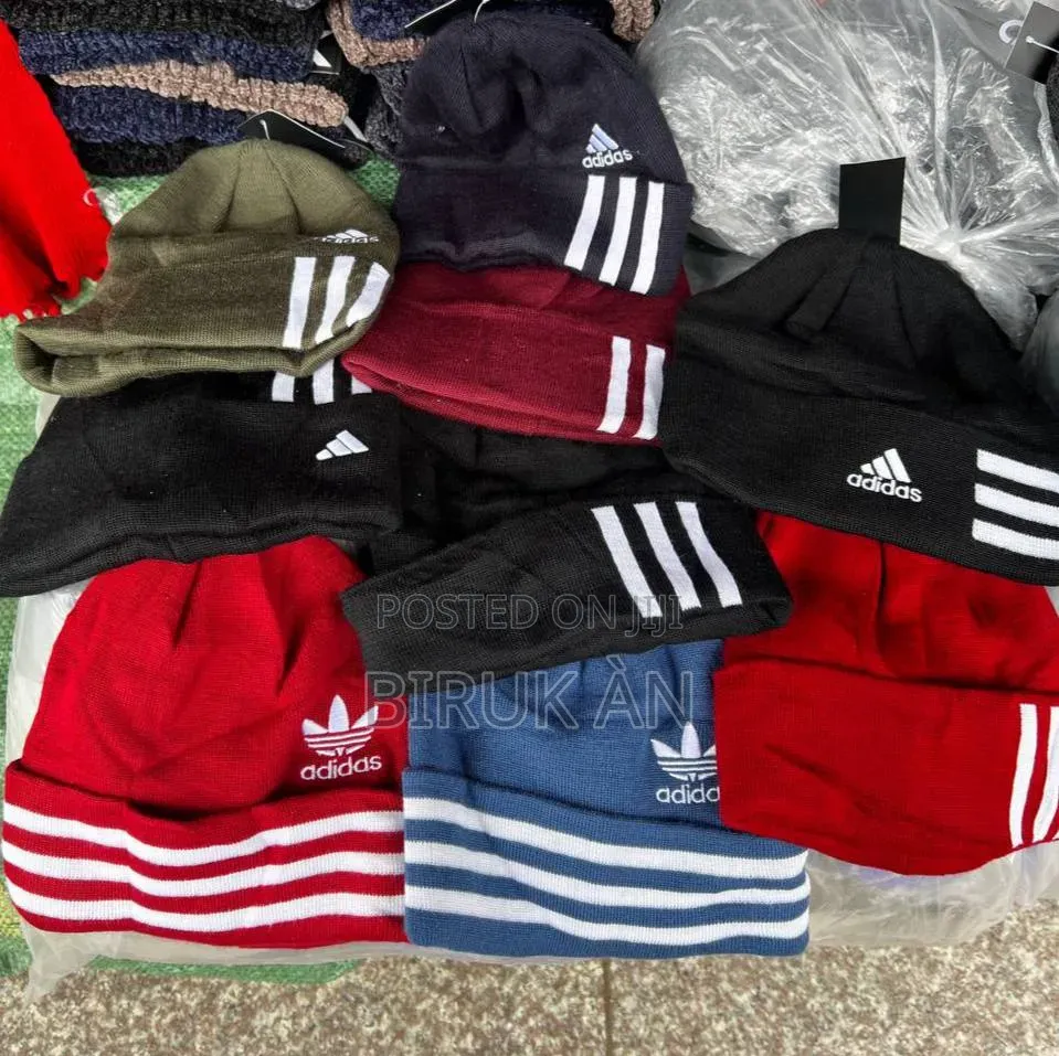 Adidas and Nike Beanies