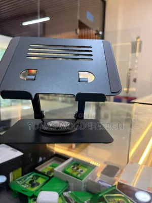 Premium Metal Rotary Tablet Holder / Stand – 360 Degree Rotation