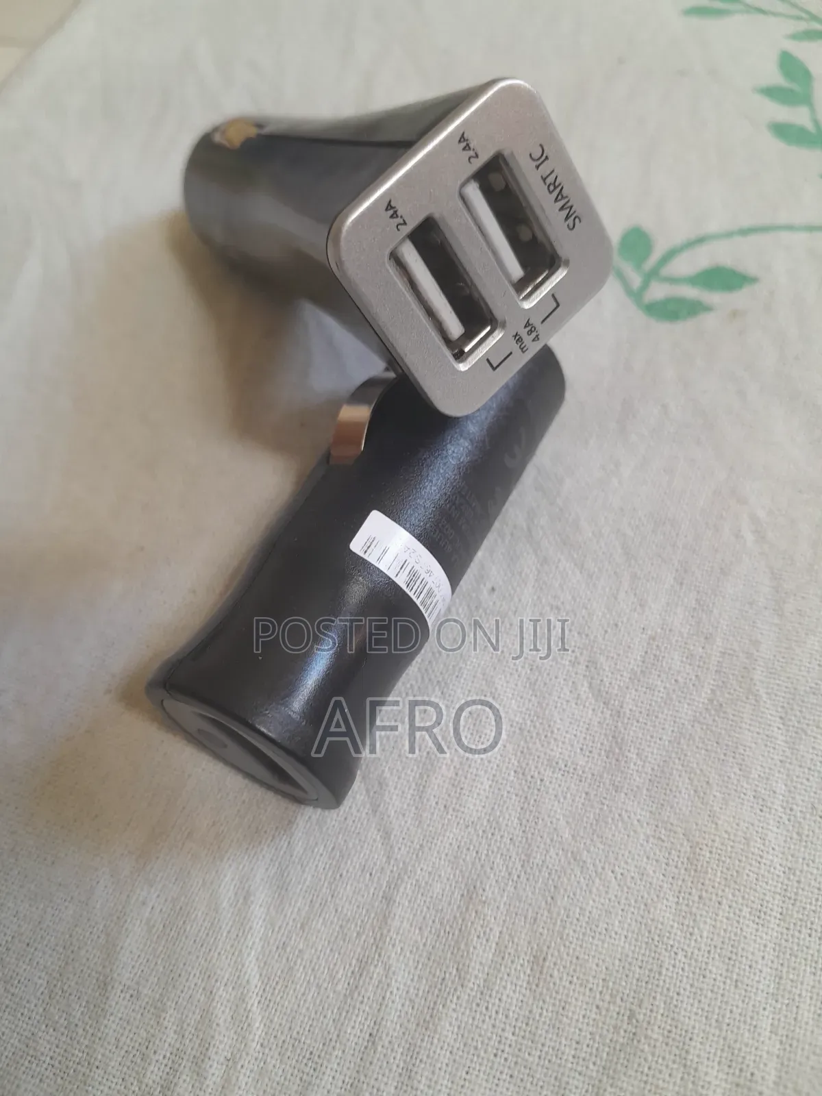 Car Charger የመኪና ላይ ቻርጅ ማድረጊያ
