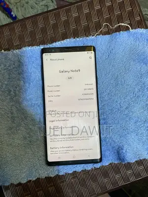 Samsung Galaxy Note 9 128 GB Black