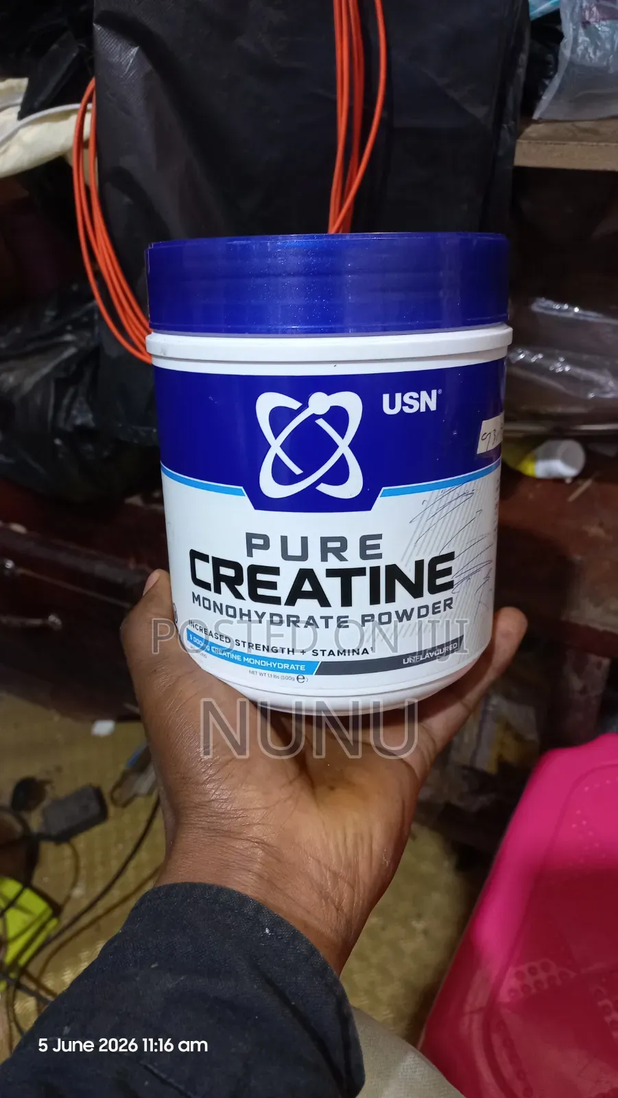 500gm Usn Micronized Creatine Monohydrate