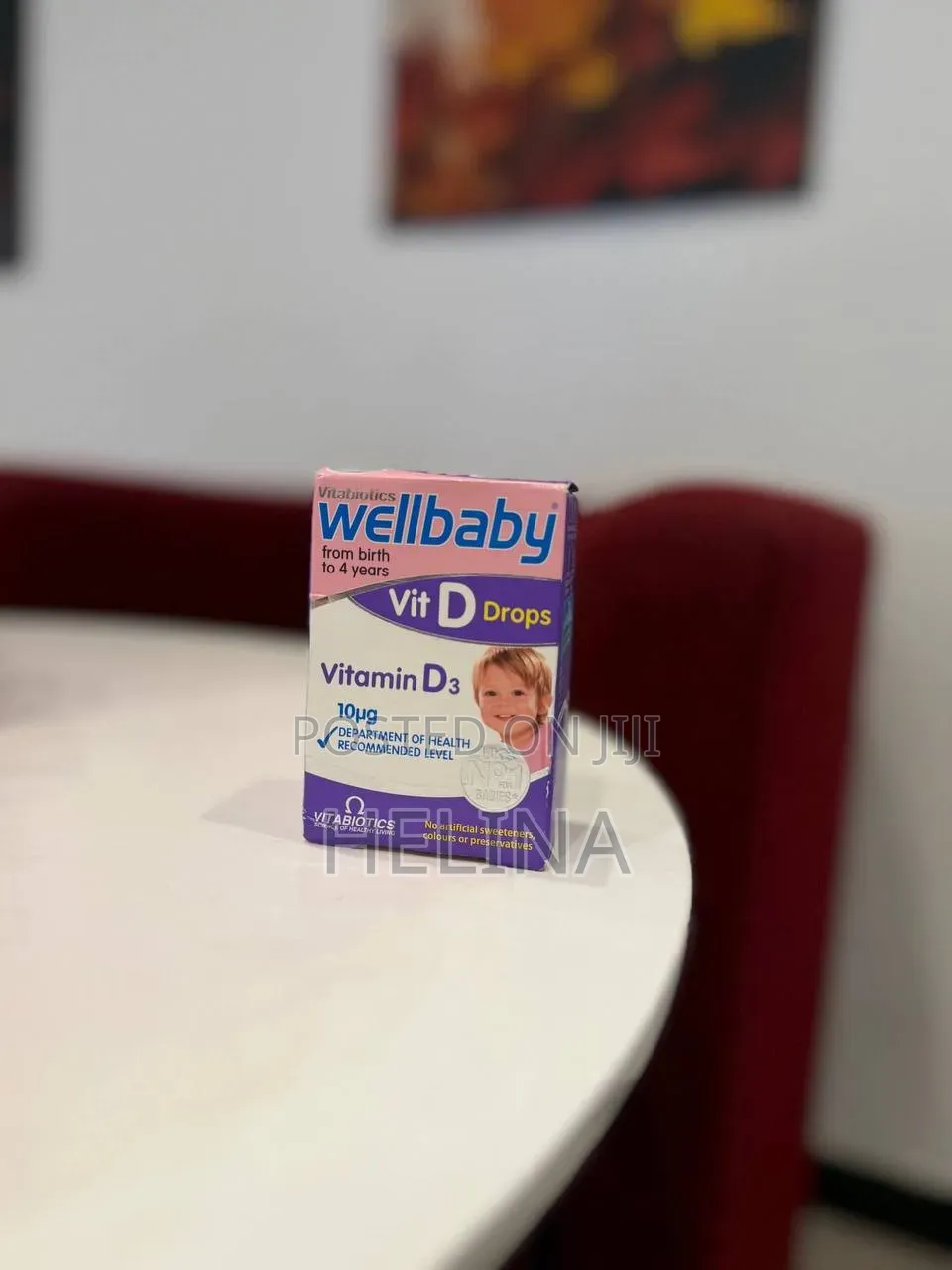 Wellbaby Vit D Drops No Artificial Sweeteners Original From Uk