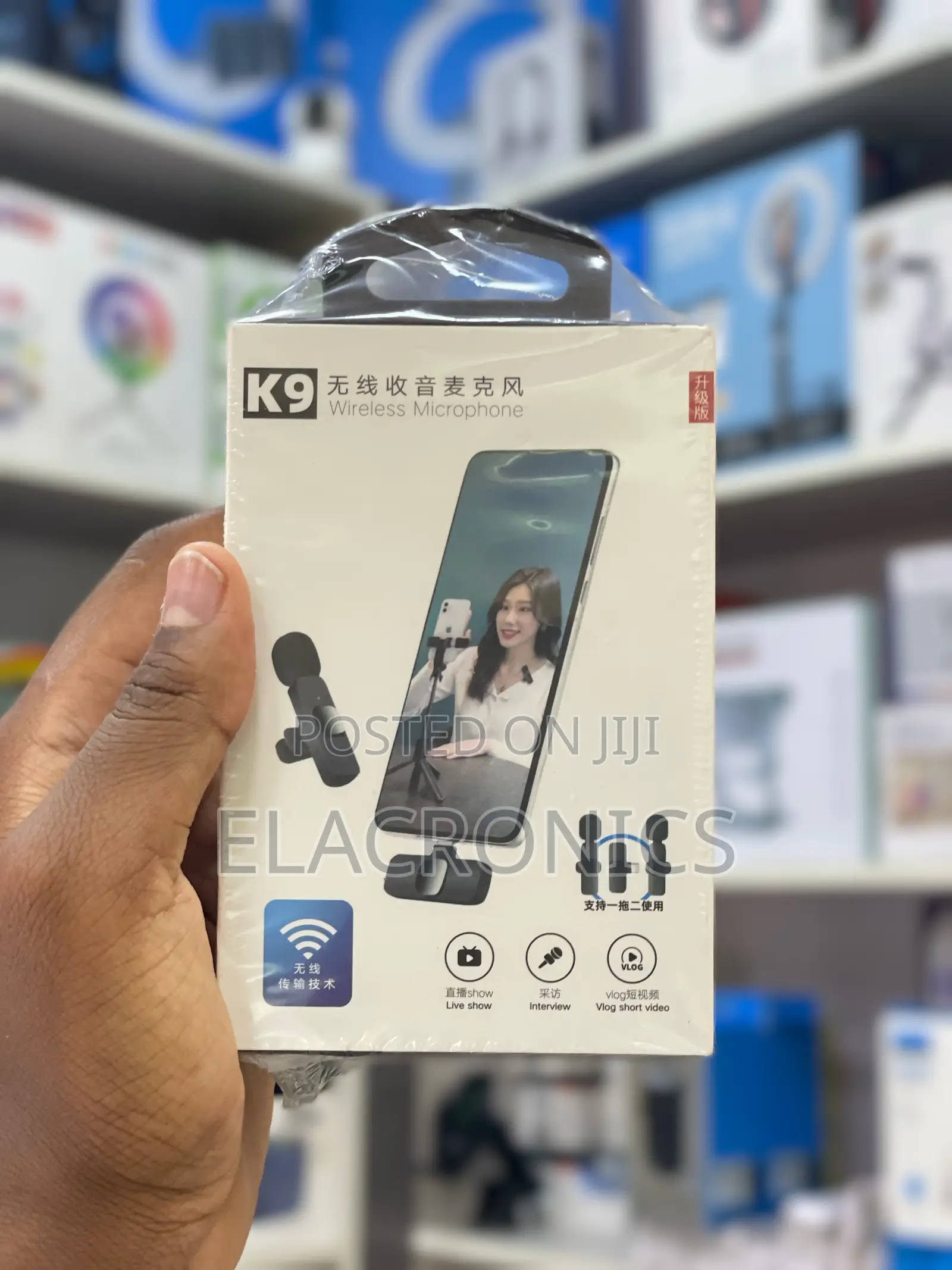 Wireless Mic (Nick Mic) Dual Transmitter Type-C iPhone