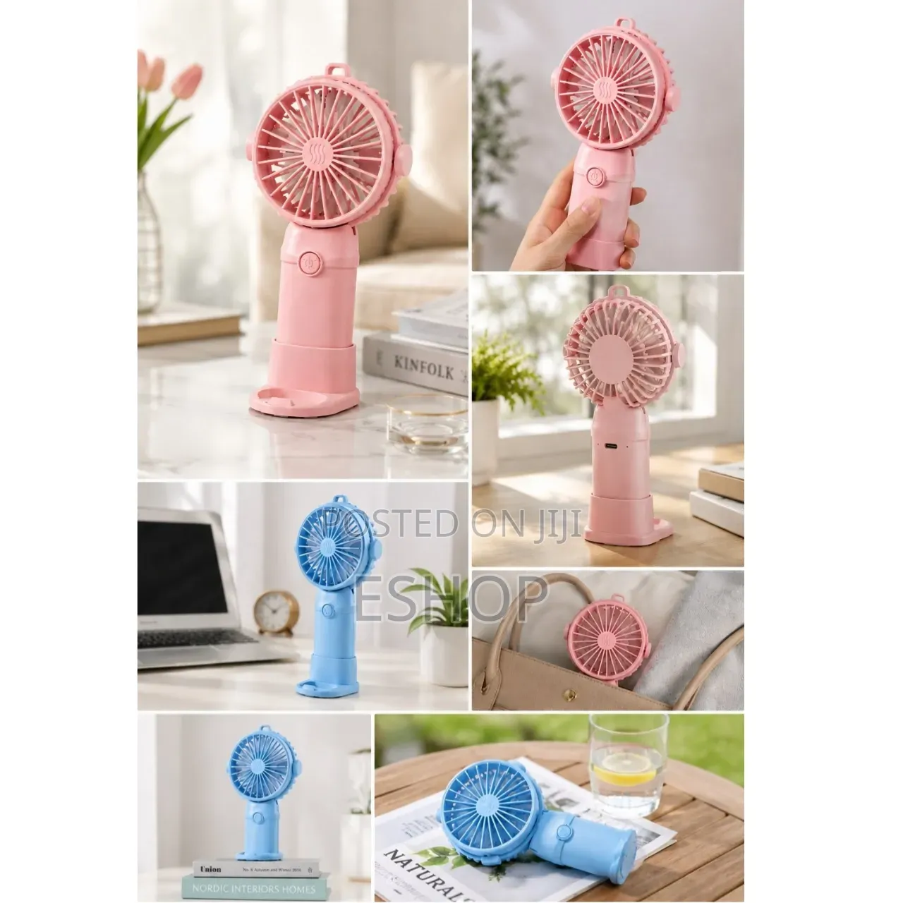 Compact Personal Fan – Lightweight Travel-Ready