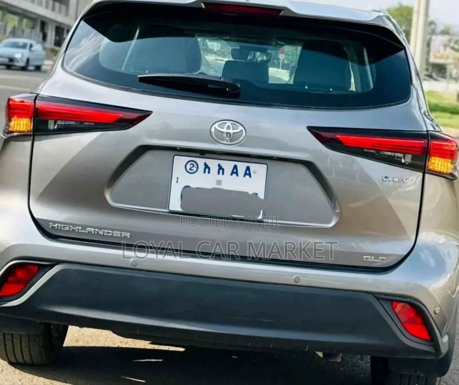 New Toyota Highlander Hybrid 2025 Gray