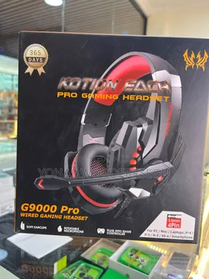 Kotion Each G9000 Pro Wired Gaming Headset – Red/Black