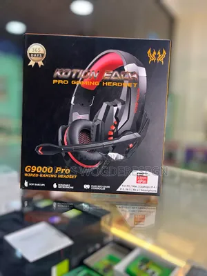 Kotion Each G9000 Pro Wired Gaming Headset – Red/Black