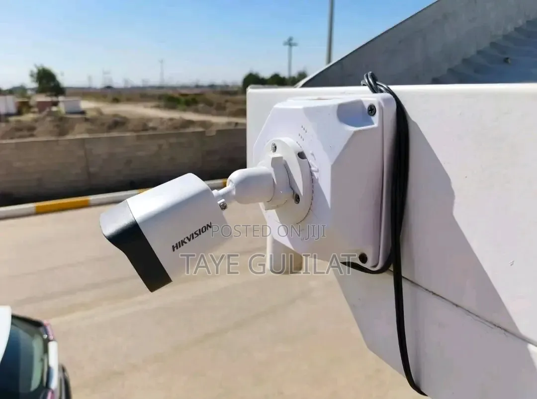Danger Fence and Security Camera