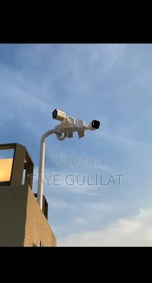 Danger Fence and Security Camera