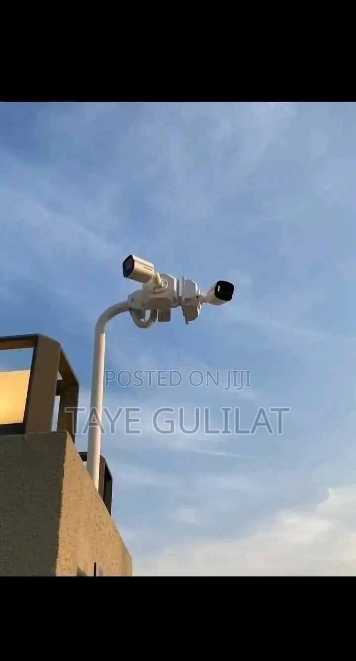 Danger Fence and Security Camera