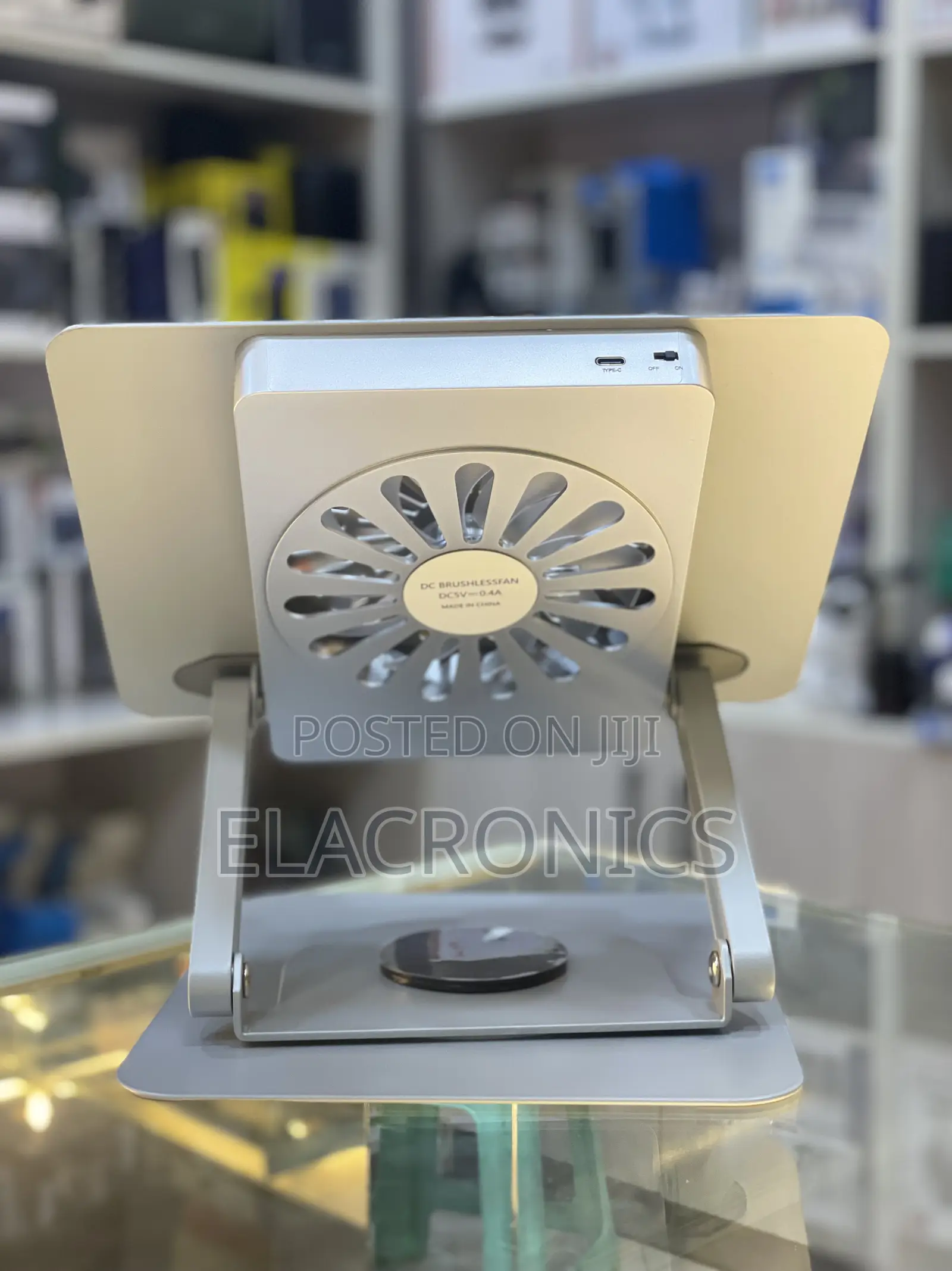 Laptop Cooling Pad (Laptop Stand) Swivel Aluminum