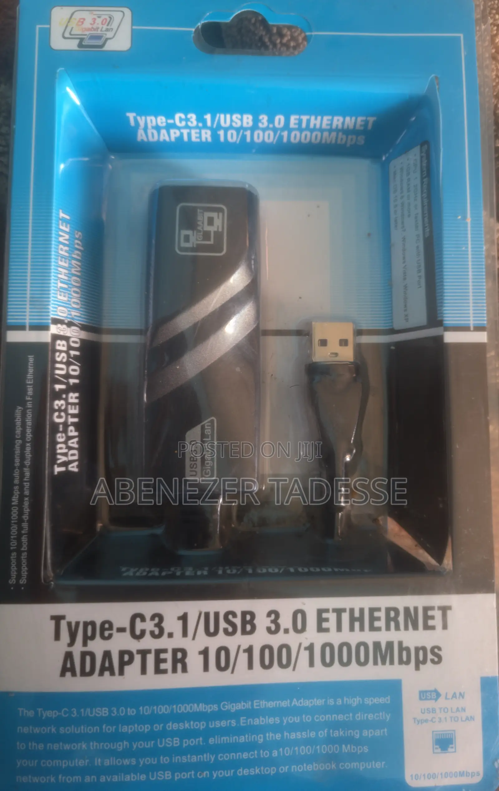 Type C Ethernet Adapter