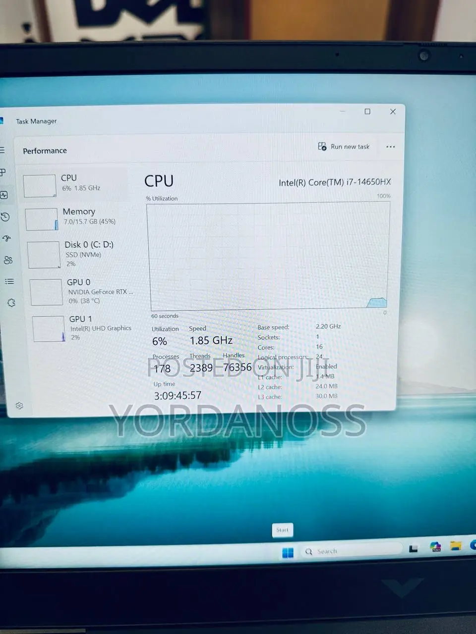 New Laptop HP Victus 15 16GB Intel Core i7 SSD 512GB
