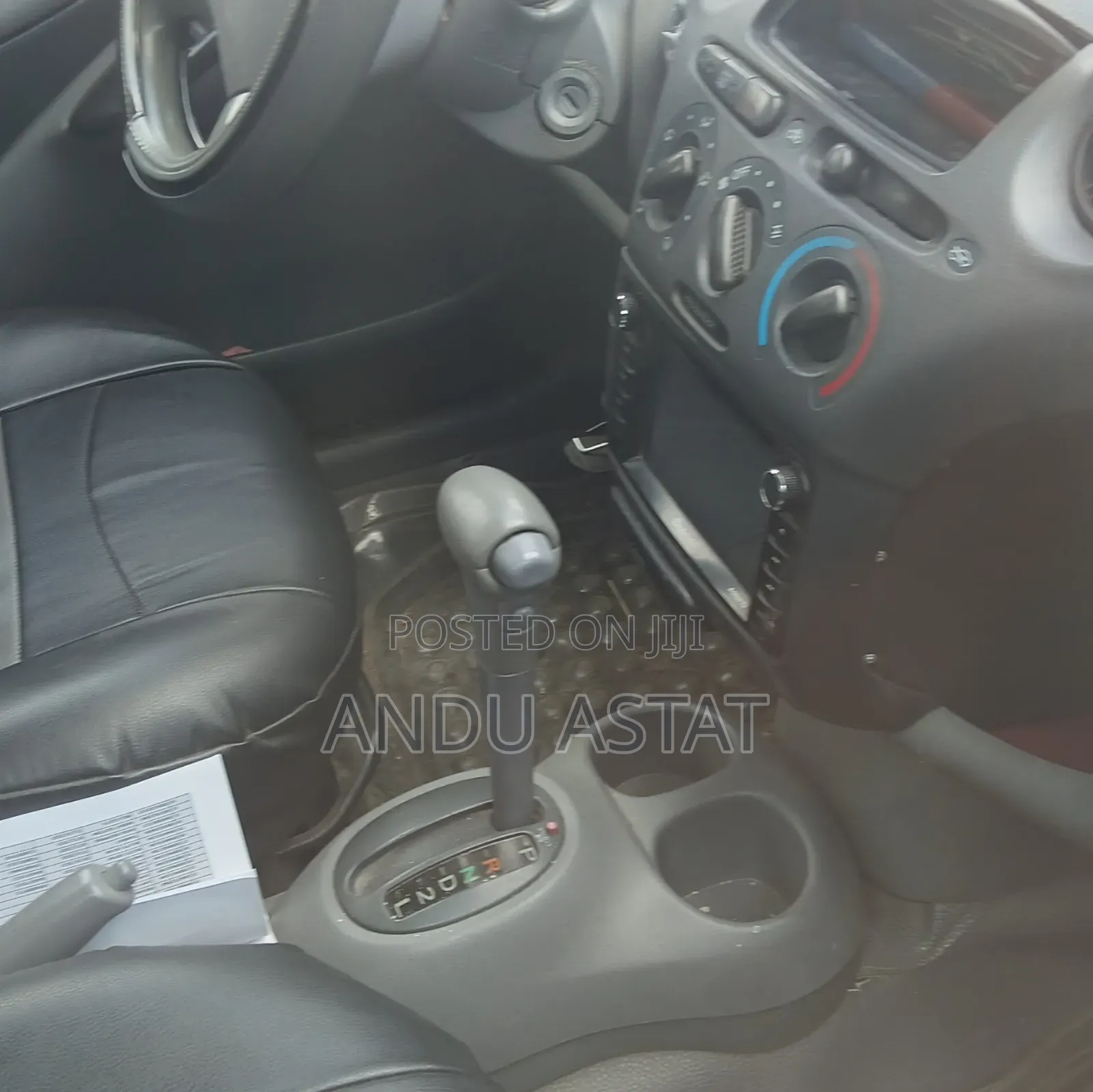 Toyota Vitz 2001 Matt Black