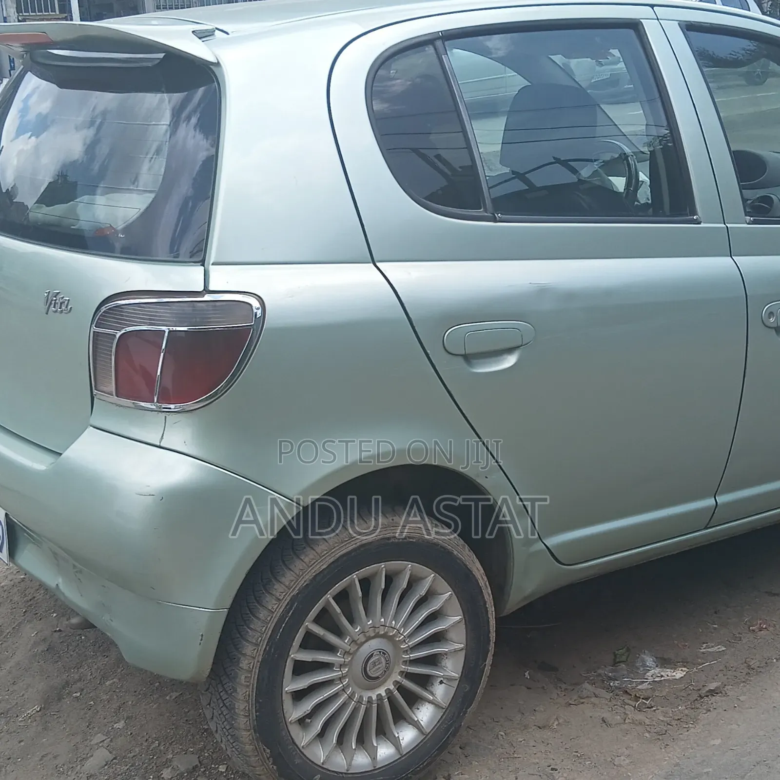 Toyota Vitz 2001 Matt Black