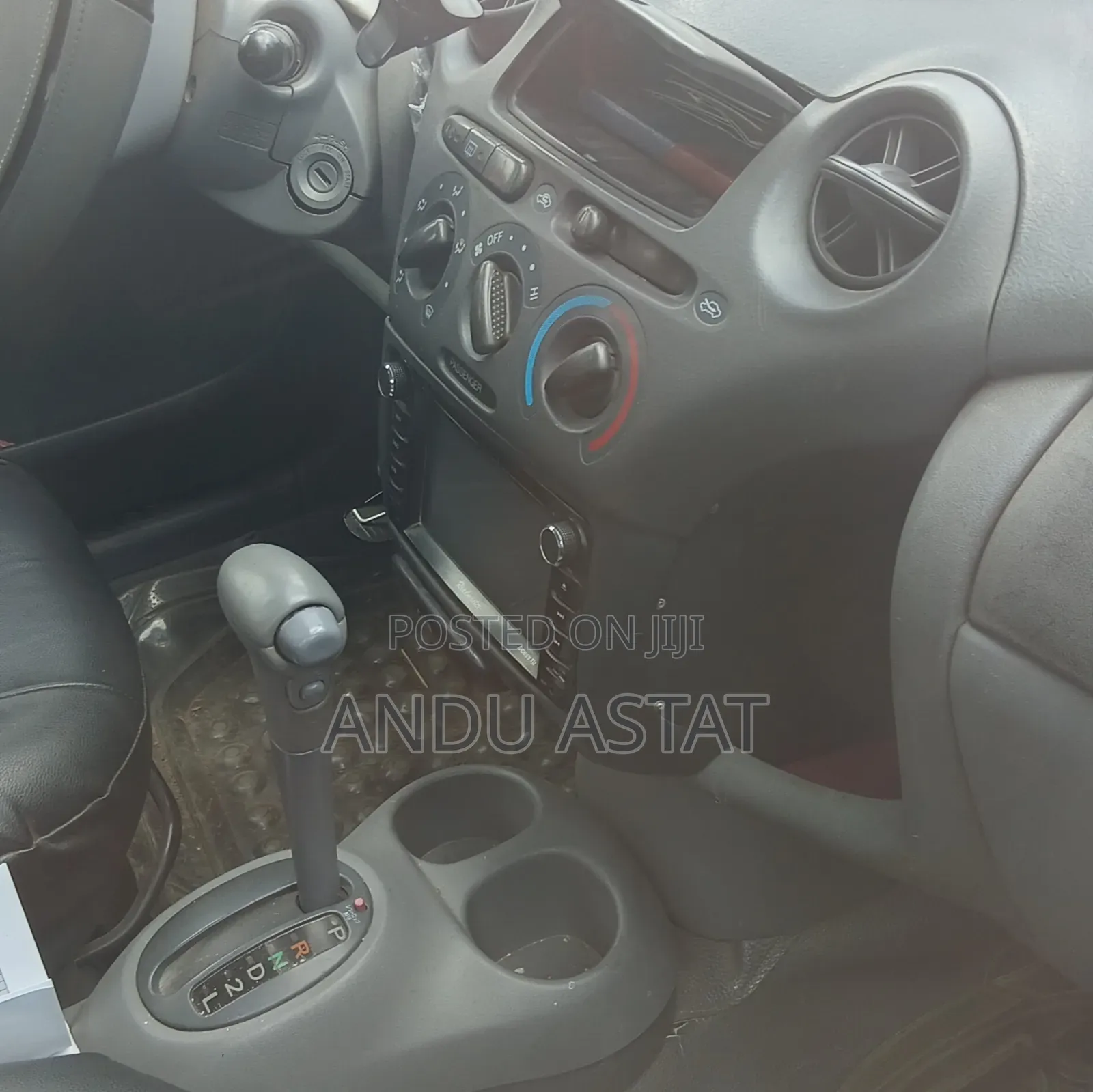 Toyota Vitz 2001 Matt Black