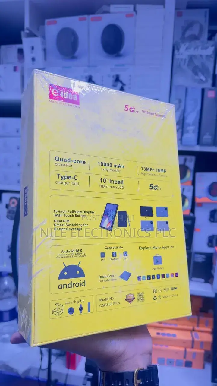 New C idea CM8800 Plus 512 GB Blue
