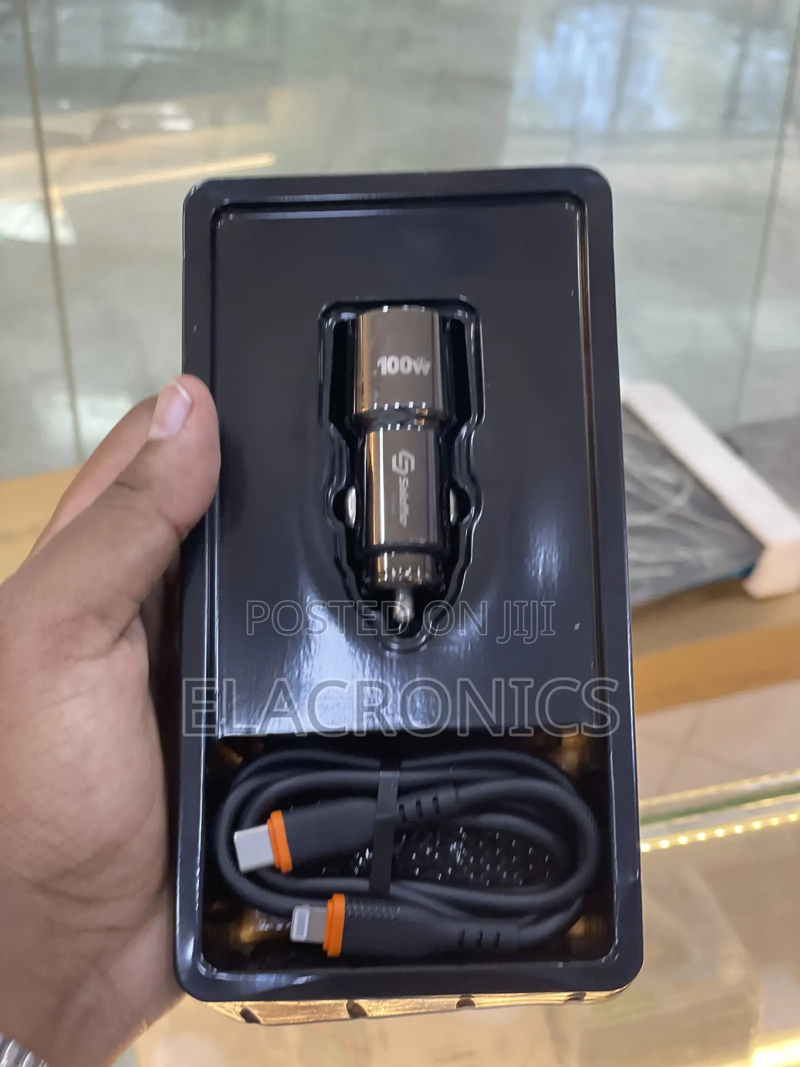 Car Modulator (Fast Charger) Soloffer 100w Dual Port
