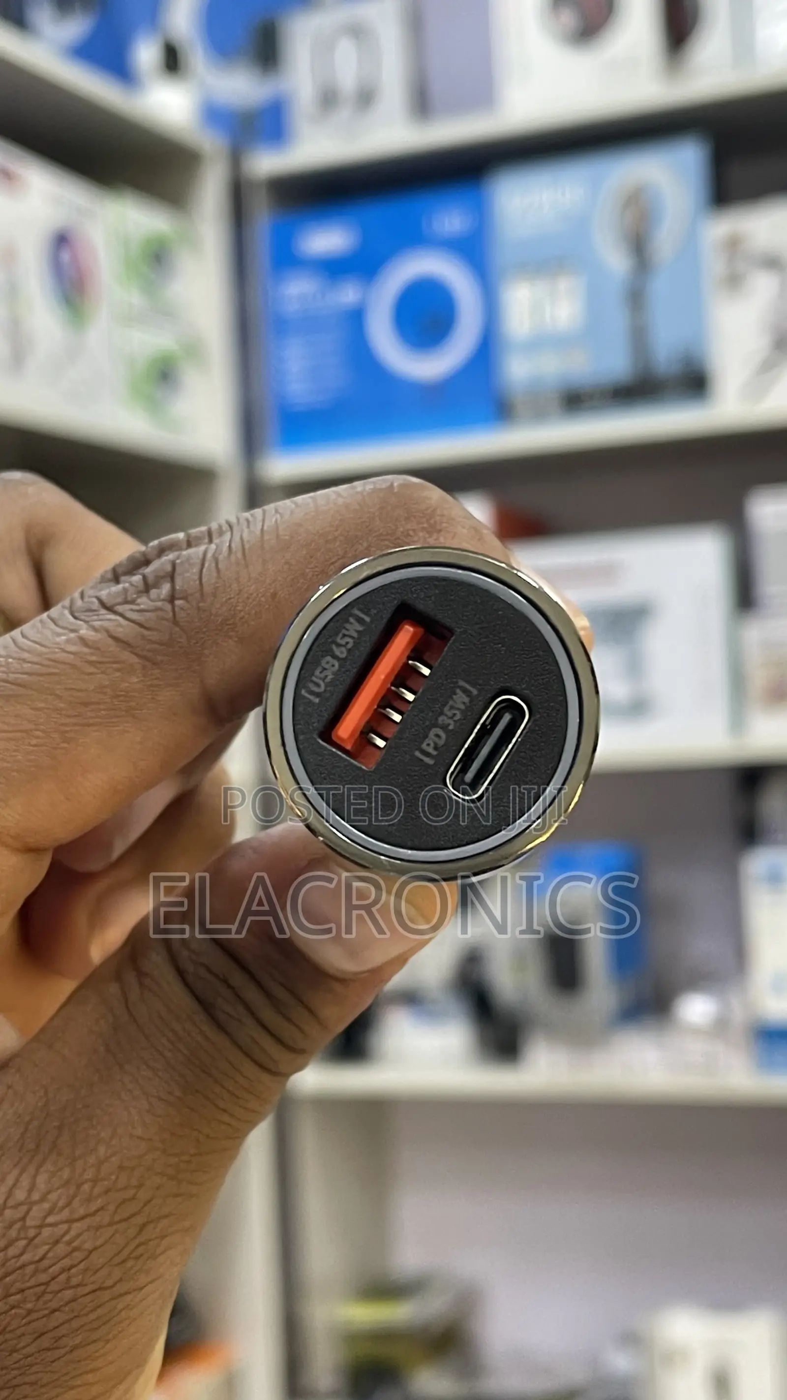 Car Modulator (Fast Charger) Soloffer 100w Dual Port