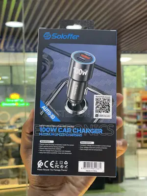 Car Modulator (Fast Charger) Soloffer 100w Dual Port