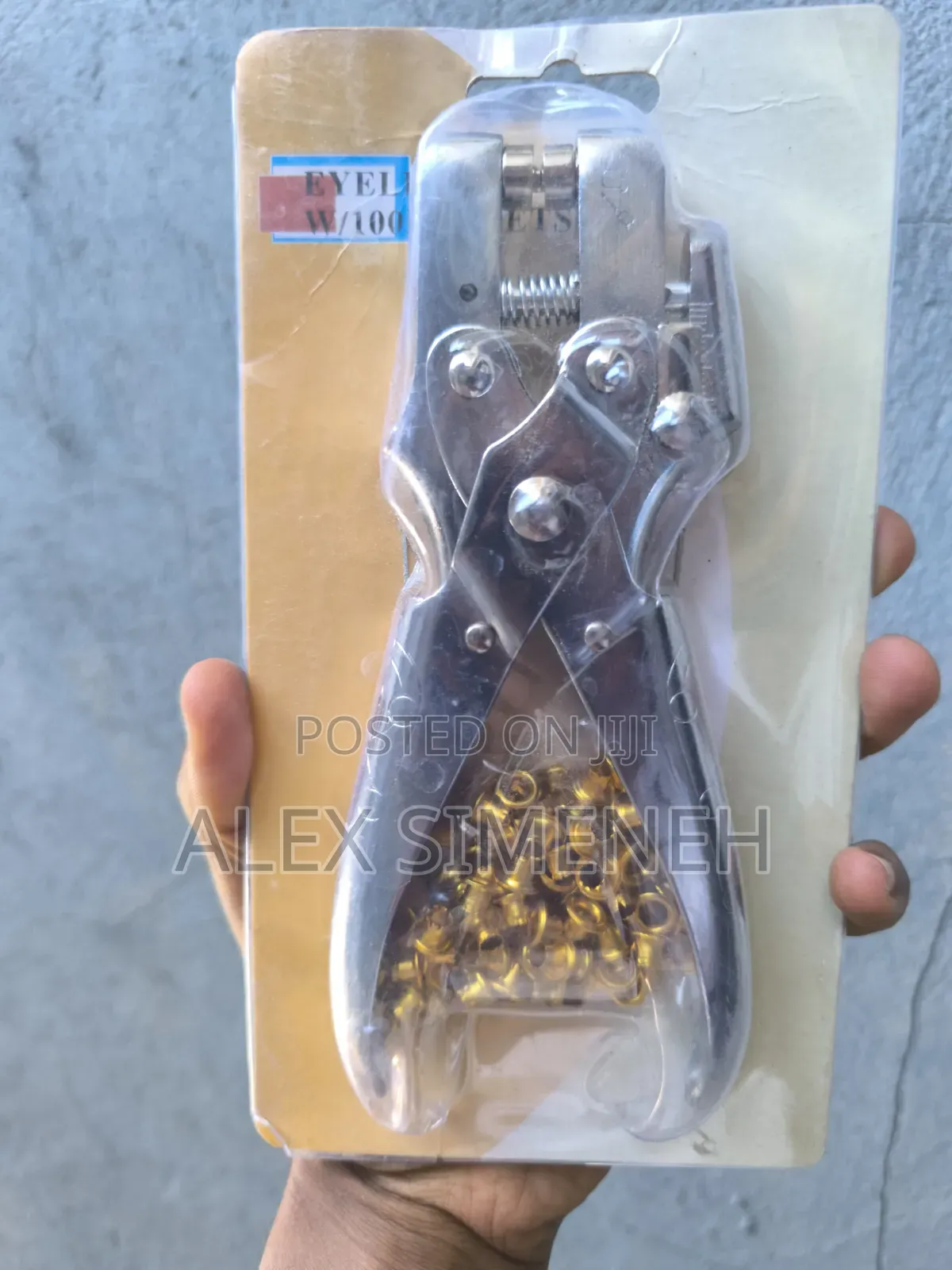 Eyelet Plier Paper Bag መስሪያ