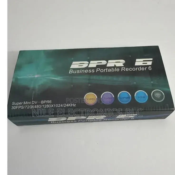 Original Bpr 6 Business Portable Recorder Which Is A Hidden Spy Camera