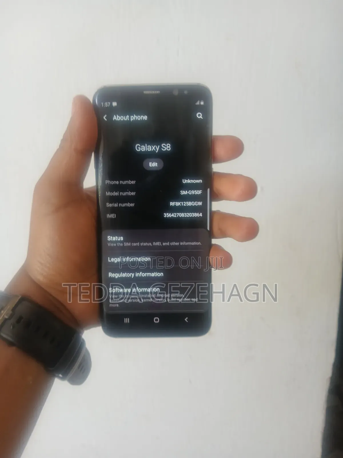 Samsung Galaxy S8 64 GB Black