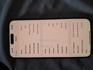 New Apple iPhone 16 Plus 128 GB Black