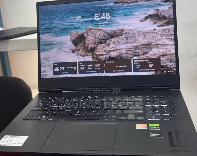 New Laptop HP Omen 16 16GB AMD Ryzen 7 SSD 1T