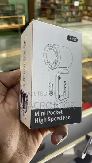 Mini Fan (Handheld Fan) Jf157 Pocket High Speed Led