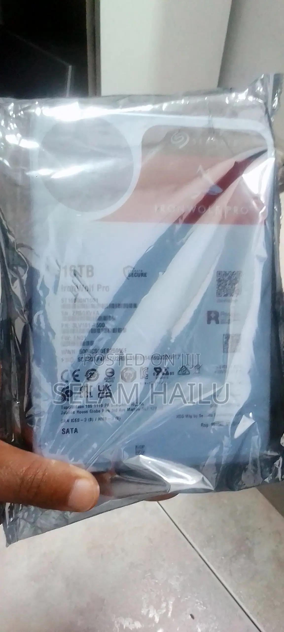 Seagate Ironwolf Pro 16tb Nas Hard Drive