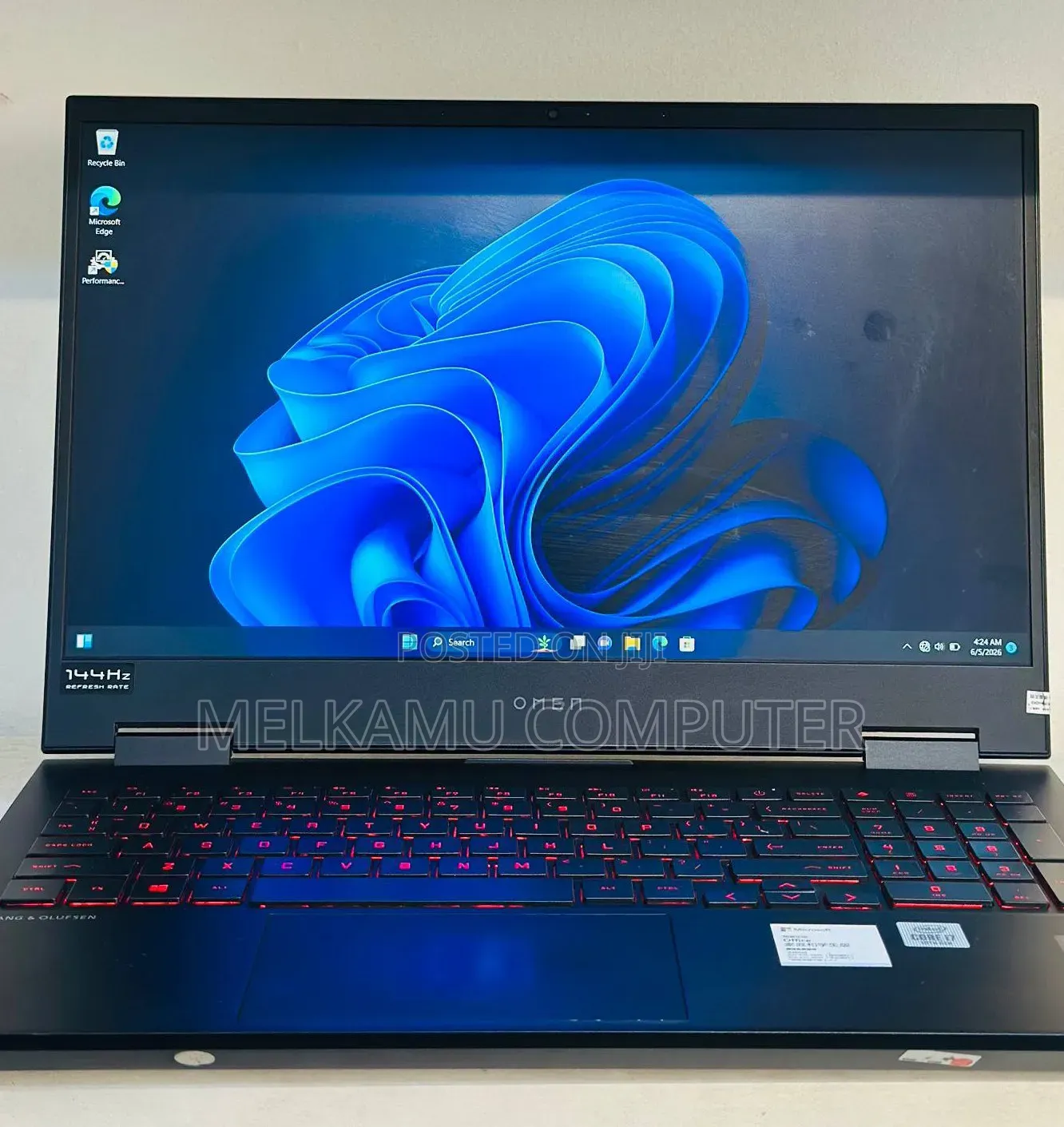 New Laptop HP Omen 16 16GB AMD Ryzen 7 SSD 512GB