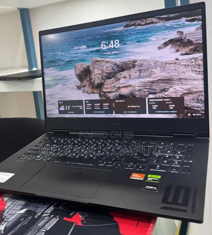 New Laptop HP Omen 16 16GB AMD Ryzen 7 SSD 512GB