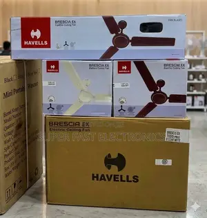 Ceiling Fan Brescia Ex Electric Ceiling Fan Premium High-Speed Cooling