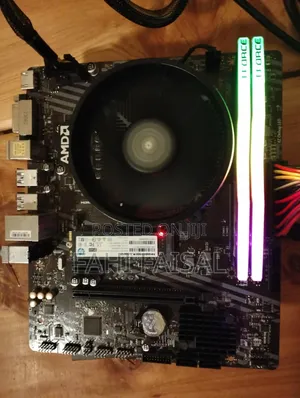 Ryzen 5 5600g Gaming Combo Cpu +Motherboard+Rgb Ram+M.2 Ssd+Cooler