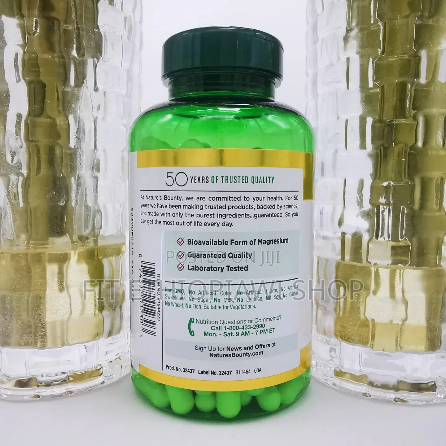 Magnesium Glycinate (240mg, 180 Capsules) – Imported From Usa