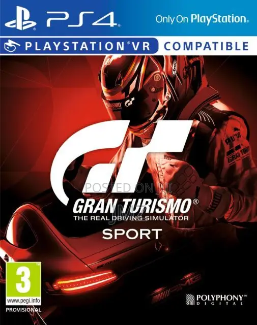 Gran Turismo Sport Ps4 Cd Game