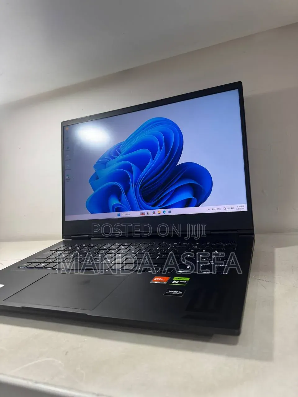 New Laptop HP Omen 16 16GB AMD Ryzen 7 SSD 512GB