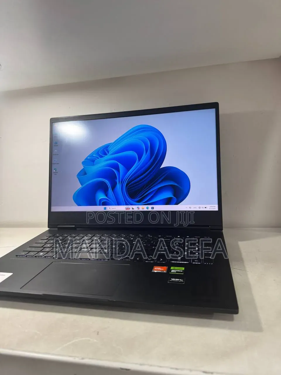 New Laptop HP Omen 16 16GB AMD Ryzen 7 SSD 512GB