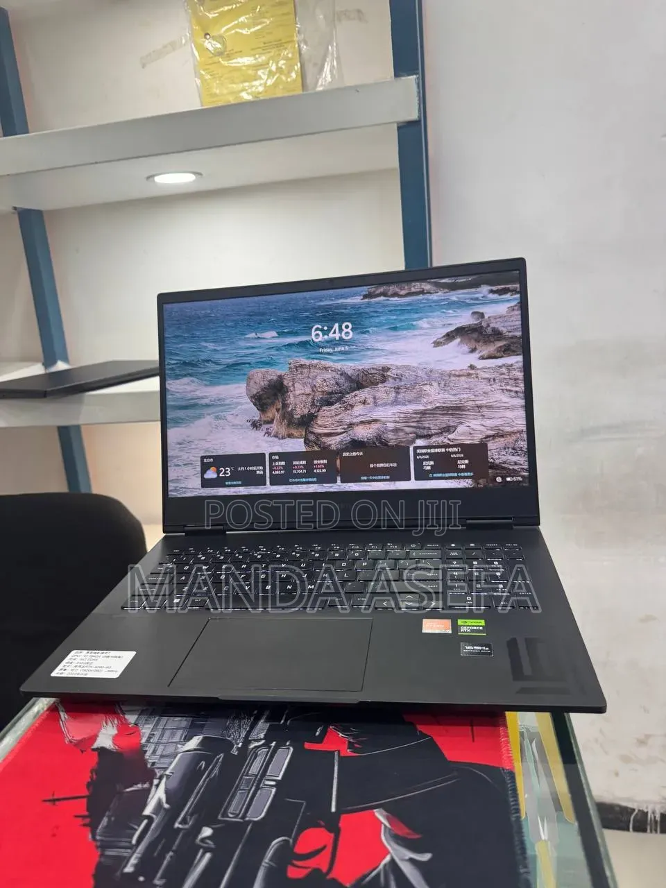 New Laptop HP Omen 16 16GB AMD Ryzen 7 SSD 512GB