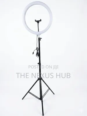 Professional Led Ring Light With Adjustable Tripod Stand – For Sale