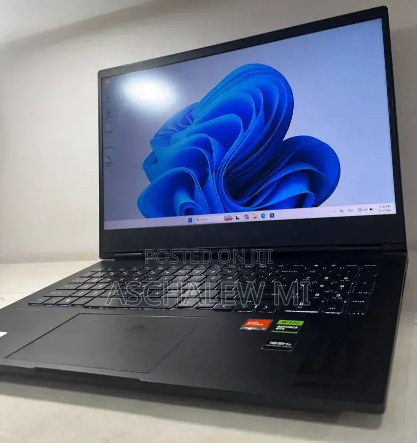 New Laptop HP Omen 16 16GB AMD Ryzen 7 SSD 512GB