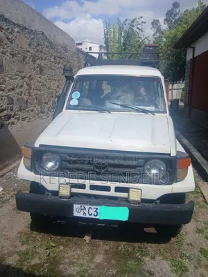 Toyota Land Cruiser 1996 White